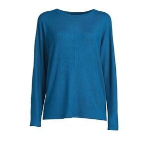 Time and Tru Hacci Knit Crewneck Pullover Top Size XXXL